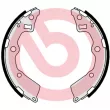 Jeu de mâchoires de frein BREMBO S 30 538 - Visuel 2