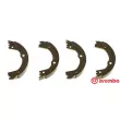 Jeu de mâchoires de frein, frein de stationnement BREMBO S 30 543 - Visuel 1