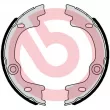 Jeu de mâchoires de frein, frein de stationnement BREMBO S 30 545 - Visuel 2