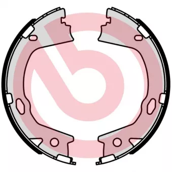 Jeu de mâchoires de frein, frein de stationnement BREMBO S 30 546