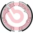 Jeu de mâchoires de frein, frein de stationnement BREMBO S 34 509 - Visuel 2