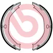 Jeu de mâchoires de frein, frein de stationnement BREMBO S 37 505 - Visuel 2