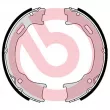 Jeu de mâchoires de frein, frein de stationnement BREMBO S 37 509 - Visuel 2