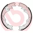Jeu de mâchoires de frein BREMBO S 49 514 - Visuel 2