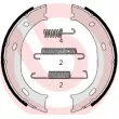 Jeu de mâchoires de frein, frein de stationnement BREMBO S 50 510 - Visuel 2