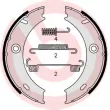 Jeu de mâchoires de frein, frein de stationnement BREMBO S 50 512 - Visuel 2