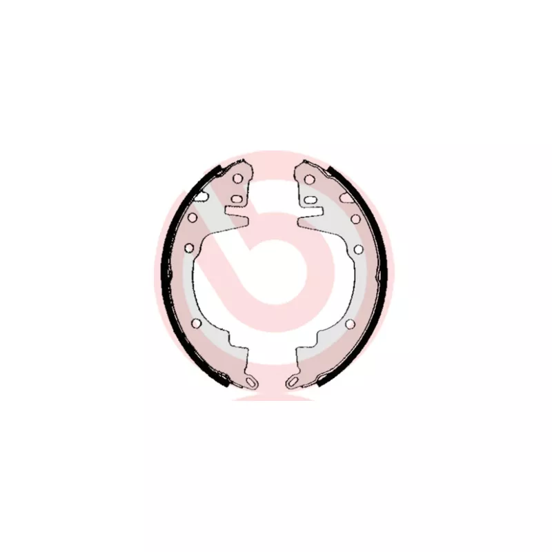 Jeu de mâchoires de frein BREMBO S 54 504
