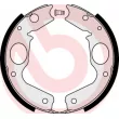 Jeu de mâchoires de frein, frein de stationnement BREMBO S 54 518 - Visuel 2