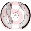 Jeu de mâchoires de frein BREMBO S 56 513 - Visuel 2
