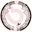 Jeu de mâchoires de frein BREMBO S 56 522 - Visuel 2