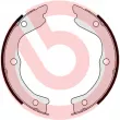 Jeu de mâchoires de frein, frein de stationnement BREMBO S 56 543 - Visuel 2