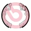 Jeu de mâchoires de frein BREMBO S 56 549 - Visuel 2