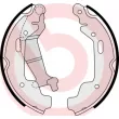 Jeu de mâchoires de frein BREMBO S 59 516 - Visuel 2