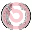 Jeu de mâchoires de frein BREMBO S 59 531 - Visuel 2