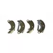 Jeu de mâchoires de frein BREMBO S 61 501 - Visuel 1