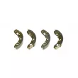 Jeu de mâchoires de frein BREMBO S 61 504 - Visuel 1