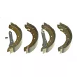 Jeu de mâchoires de frein BREMBO S 61 510 - Visuel 1