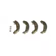 Jeu de mâchoires de frein BREMBO S 61 519 - Visuel 1