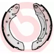 Jeu de mâchoires de frein BREMBO S 61 522 - Visuel 2