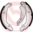 Jeu de mâchoires de frein BREMBO S 61 525 - Visuel 2