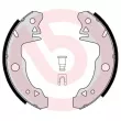 Jeu de mâchoires de frein BREMBO S 61 531 - Visuel 2