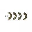 Jeu de mâchoires de frein BREMBO S 61 531 - Visuel 1