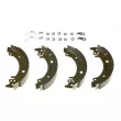 Jeu de mâchoires de frein BREMBO S 61 533 - Visuel 1