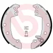 Jeu de mâchoires de frein BREMBO S 61 537 - Visuel 2