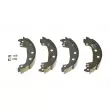 Jeu de mâchoires de frein BREMBO S 61 537 - Visuel 1