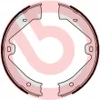 Jeu de mâchoires de frein, frein de stationnement BREMBO S 65 505 - Visuel 2