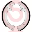 Jeu de mâchoires de frein BREMBO S 68 501 - Visuel 2