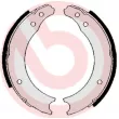 Jeu de mâchoires de frein BREMBO S 68 502 - Visuel 2