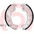Jeu de mâchoires de frein BREMBO S 68 503 - Visuel 2