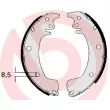 Jeu de mâchoires de frein BREMBO S 68 514 - Visuel 2