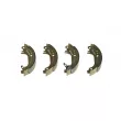 Jeu de mâchoires de frein BREMBO S 68 536 - Visuel 1