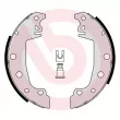 Jeu de mâchoires de frein BREMBO S 68 538 - Visuel 2
