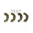 Jeu de mâchoires de frein BREMBO S 68 538 - Visuel 1