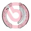 Jeu de mâchoires de frein BREMBO S 68 547 - Visuel 2