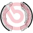 Jeu de mâchoires de frein BREMBO S 78 510 - Visuel 2