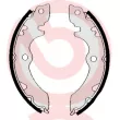 Jeu de mâchoires de frein BREMBO S 79 507 - Visuel 2