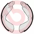 Jeu de mâchoires de frein BREMBO S 79 517 - Visuel 2