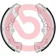 Jeu de mâchoires de frein BREMBO S 79 525 - Visuel 2