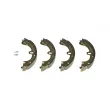 Jeu de mâchoires de frein BREMBO S 83 531 - Visuel 1