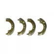 Jeu de mâchoires de frein BREMBO S 83 539 - Visuel 1