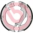 Jeu de mâchoires de frein, frein de stationnement BREMBO S 83 562 - Visuel 2