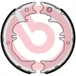 Jeu de mâchoires de frein, frein de stationnement BREMBO S 83 563 - Visuel 2