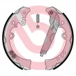 Jeu de mâchoires de frein BREMBO S 83 570 - Visuel 2