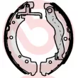 Jeu de mâchoires de frein BREMBO S 85 515 - Visuel 2