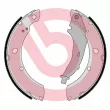 Jeu de mâchoires de frein BREMBO S 85 544 - Visuel 2