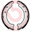 Jeu de mâchoires de frein, frein de stationnement BREMBO S 86 509 - Visuel 2